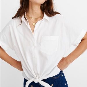 NWOT💥 JCREW 💥TIE FRONT TOP